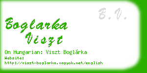 boglarka viszt business card